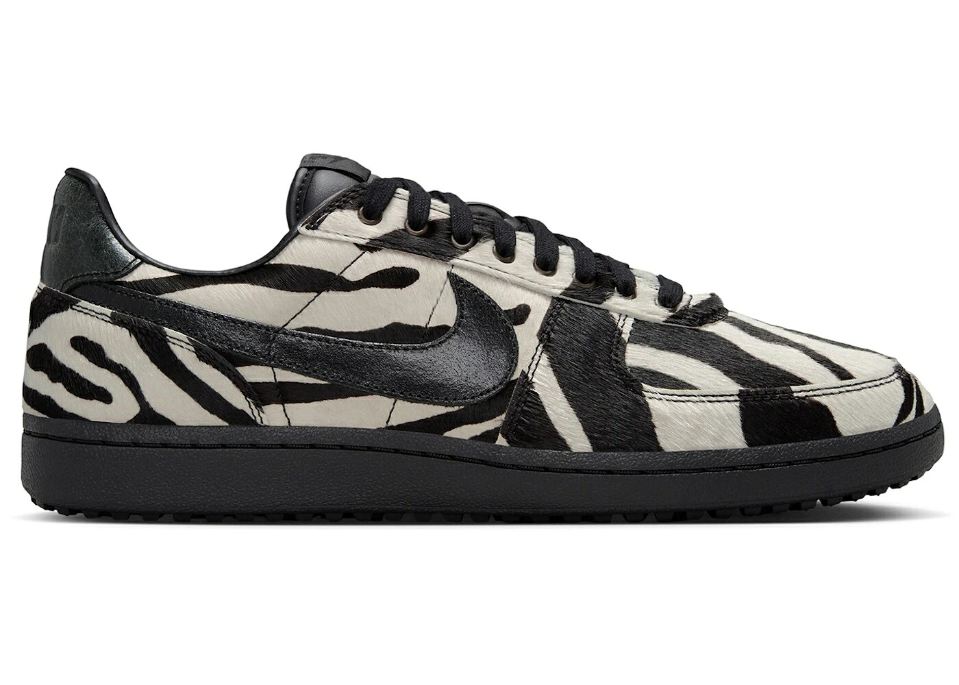 ナイキ 活動の領域 将官 黒いこと 黒いこと スニーカー メンズ NIKE FIELD GENERAL PRM ZEBRA / BLACK BLACK スニーカー-靴