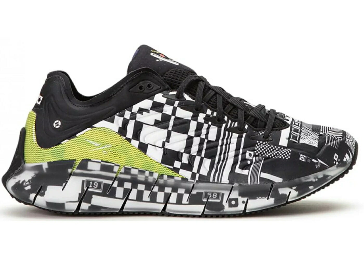 リーボック ジグ 白色 ホワイト 黒色 ブラック ラッシュ 赤 レッド スニーカー メンズ REEBOK ZIG KINETICA KENZO MINAMI / WHITE BLACK RUSH RED