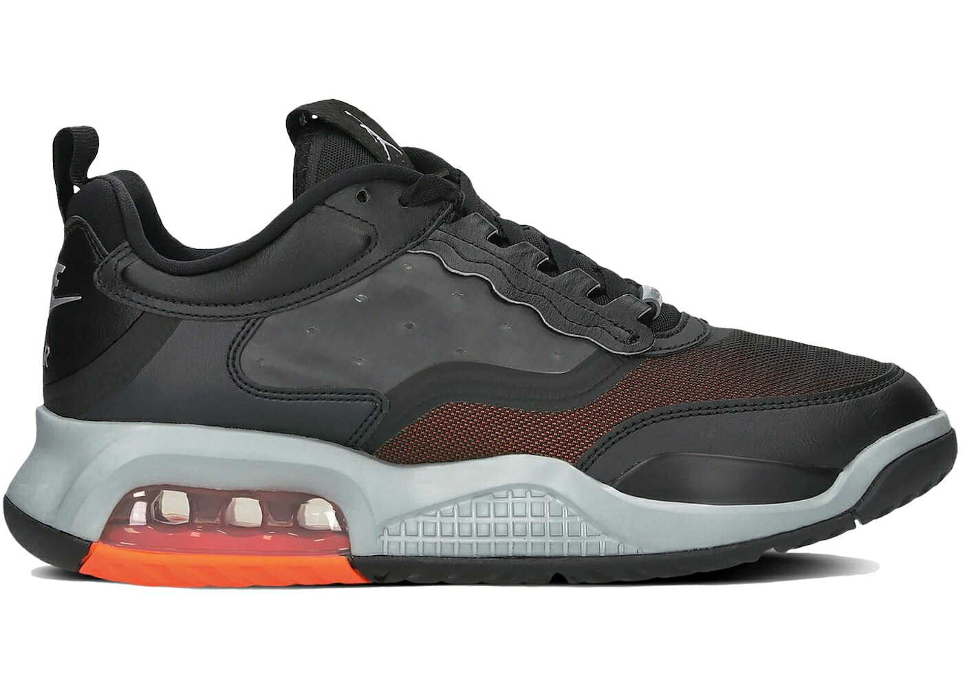 ナイキ ジョーダン マックス 黒いこと 黒いこと ギョリュウモドキ スニーカー メンズ JORDAN MAX 200 BLACK SOLAR FLARE / BLACK LIGHT SOLAR FLARE HEATHER