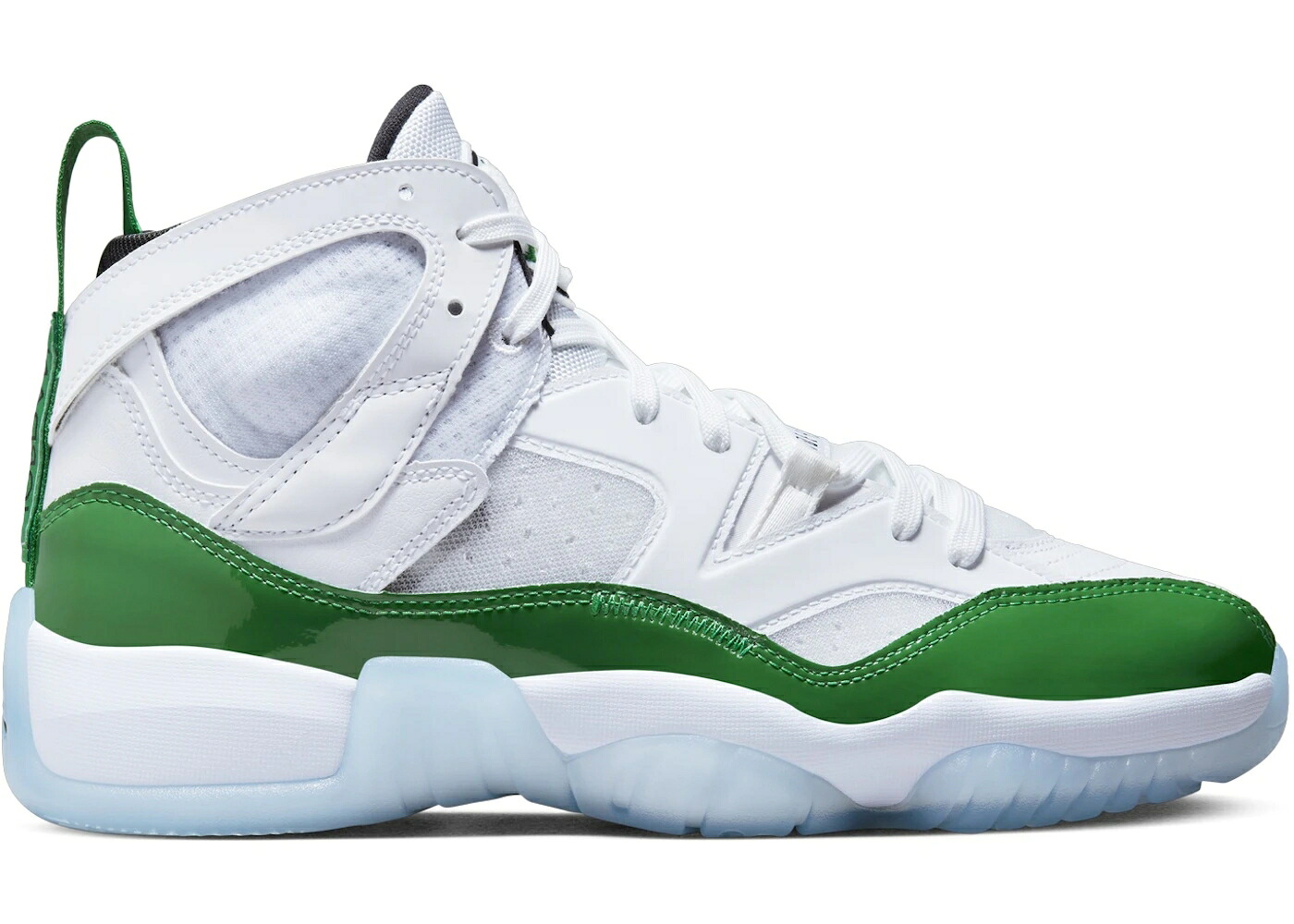 ナイキ ジョーダン ジャンプマン 白色 ホワイト 黒色 ブラック 緑 グリーン スニーカー メンズ JORDAN JUMPMAN TWO TREY WHITE BLACK LUCKY GREEN / WHITE BLACK LUCKY GREEN