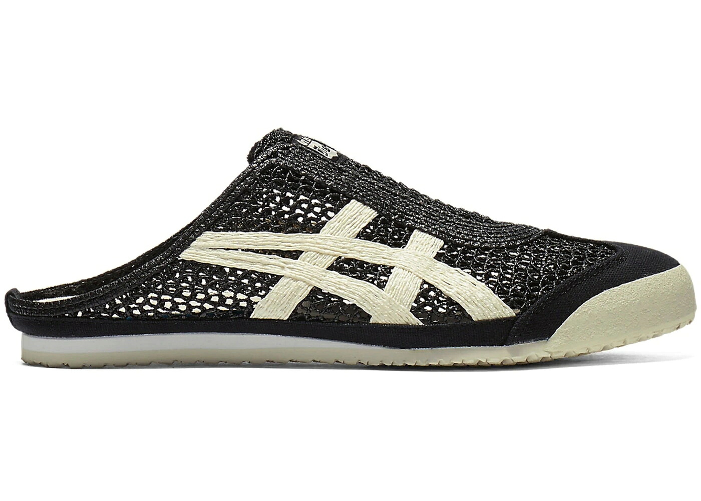 アシックス メキシコ合衆国 黒いこと 黒いこと 皮膚軟化剤 オニツカタイガー スニーカー メンズ ASICS ONITSUKA TIGER MEXICO 66 SABOT BLACK CREAM / BLACK CREAM