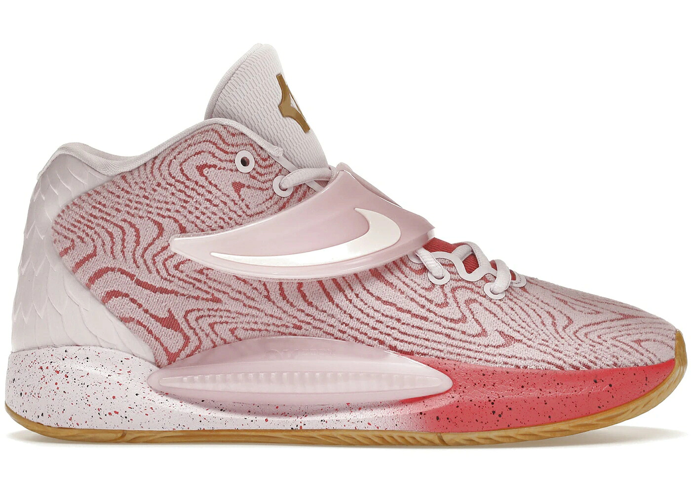 ナイキ パール サクラ色 スニーカー メンズ NIKE KD 14 AUNT PEARL / SOFT PINK DARK PINK