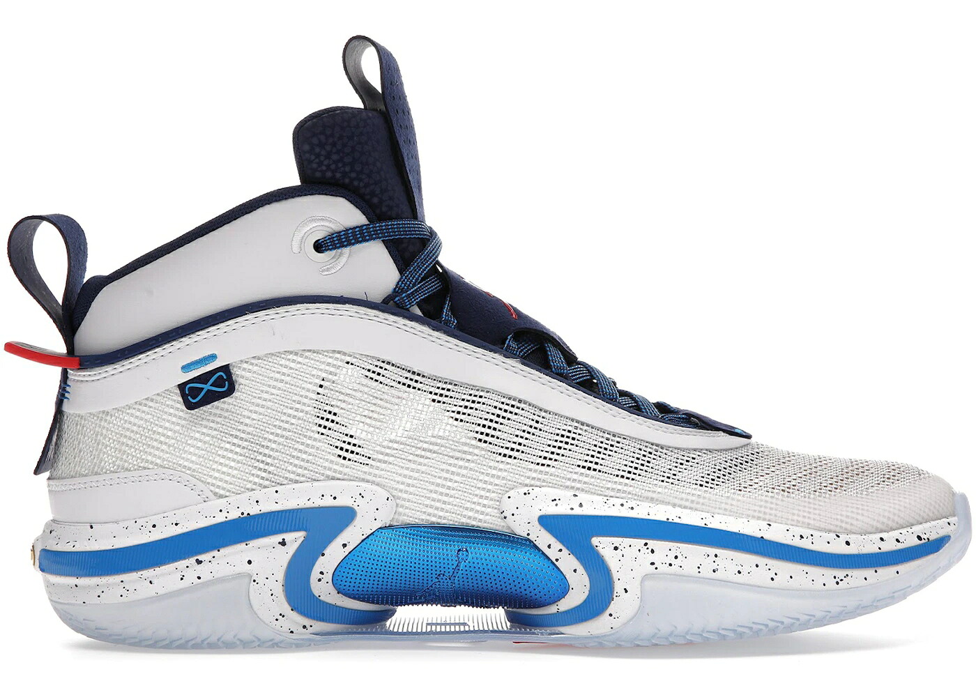 ナイキ ジョーダン 白いこと 白いこと 青味 青み スニーカー メンズ JORDAN 36 SE JAYSON TATUM PE / WHITE BLUE VOID PHOTO BLUE