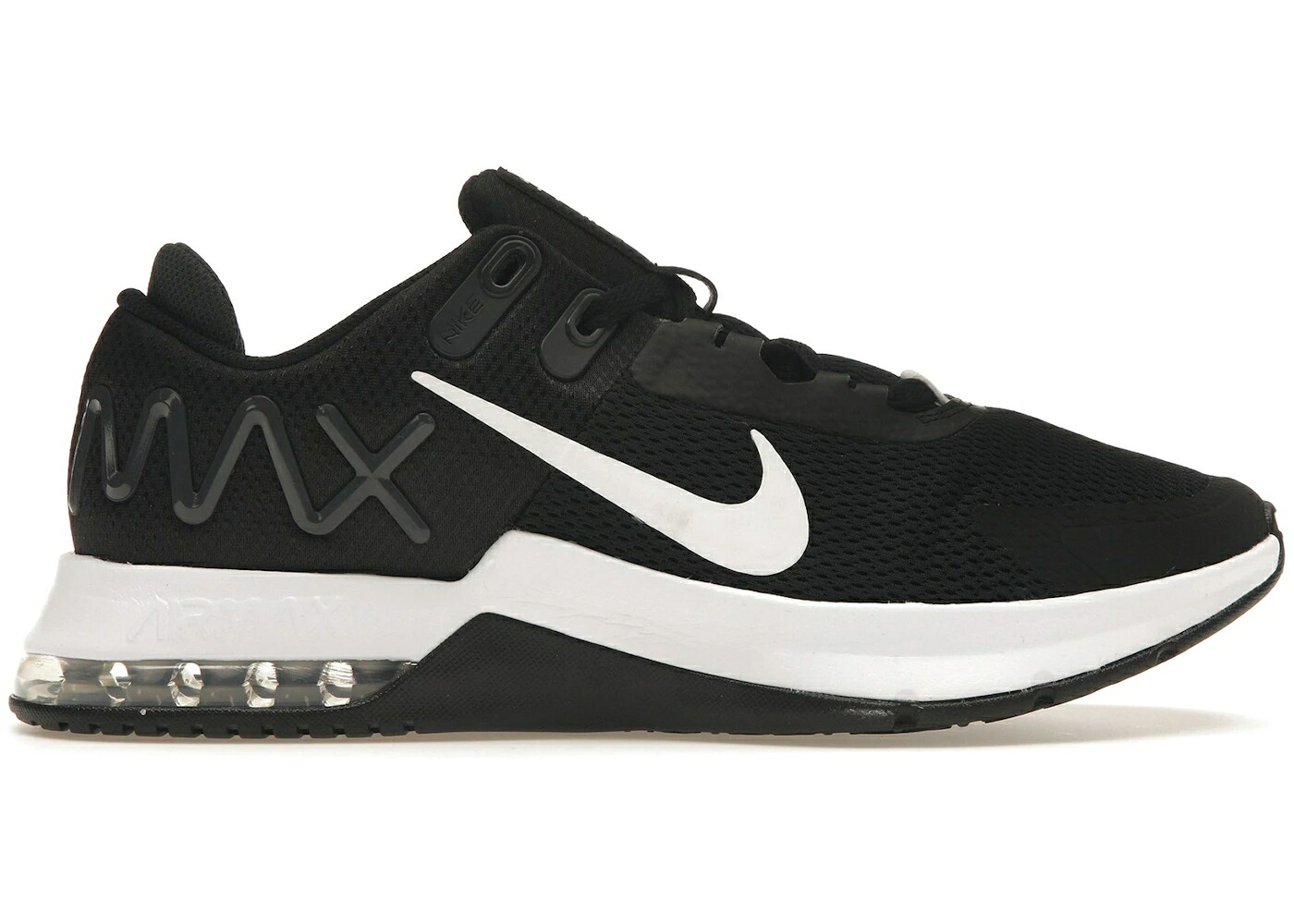ナイキ マックス アルファ 調教師 黒いこと 黒いこと 白いこと 白いこと エア湖マックス スニーカー メンズ NIKE AIR MAX ALPHA TRAINER 4 BLACK WHITE / BLACK WHITE ANTHRACITE