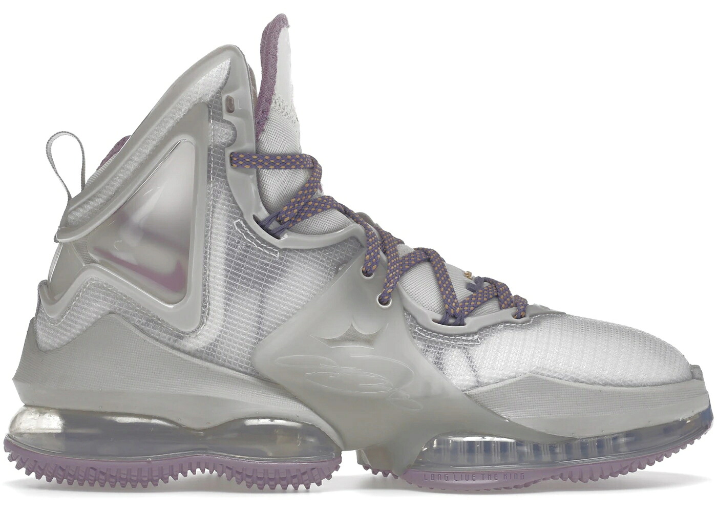 ナイキ レブロン 薄墨色 薄墨色 紫 パープル スニーカー メンズ NIKE LEBRON 19 STRIVE FOR GREATNESS / GREY CAVE PURPLE メンズ靴-スニーカー