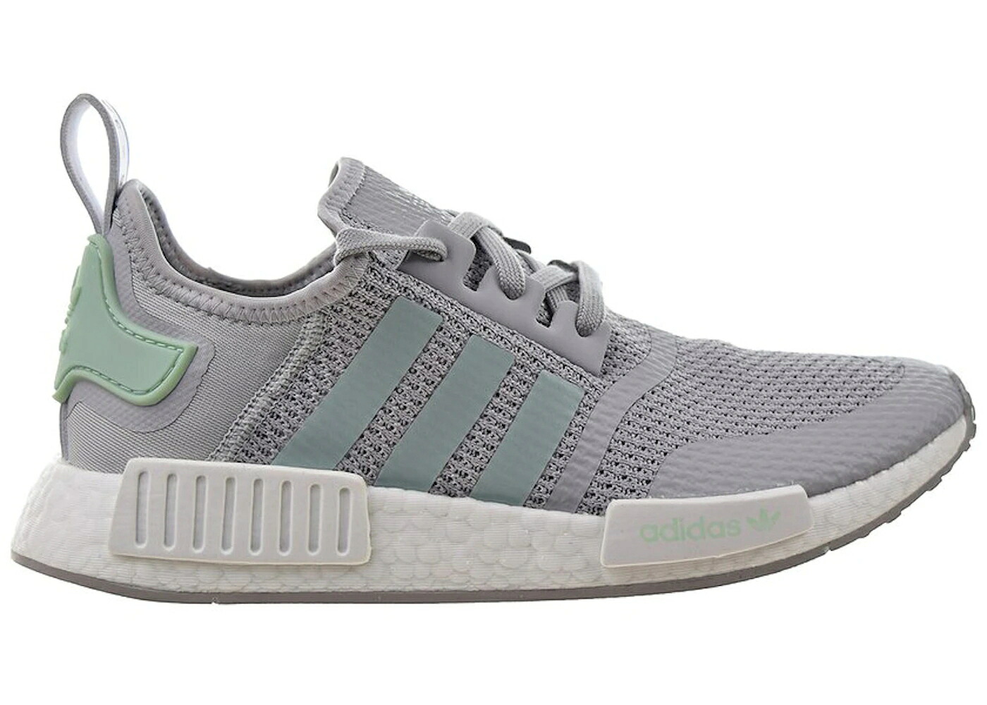 アディダス 薄墨色 薄墨色 緑 緑であること 白いこと 白いこと スニーカー メンズ ADIDAS NMD R1 GREY BLUSH GREEN / GREY TWO BLUSH GREEN CLOUD WHITE
