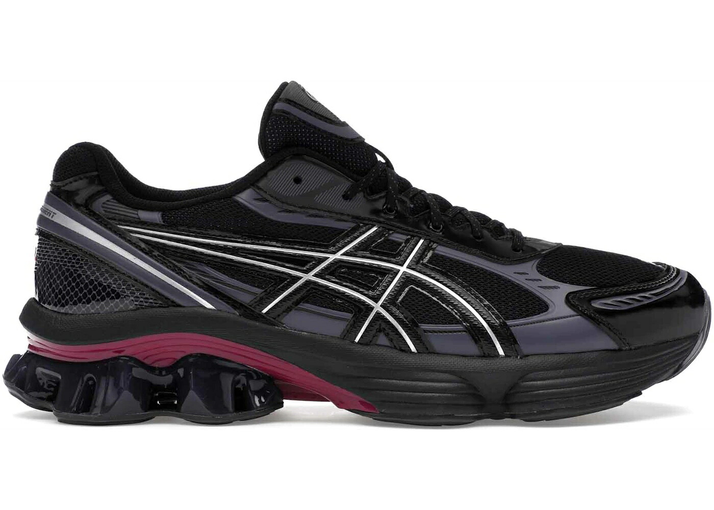 アシックス 黒色 ブラック スニーカー メンズ ASICS GEL-KINETIC FLUENT BLACK / BLACK BLACK|スニケス