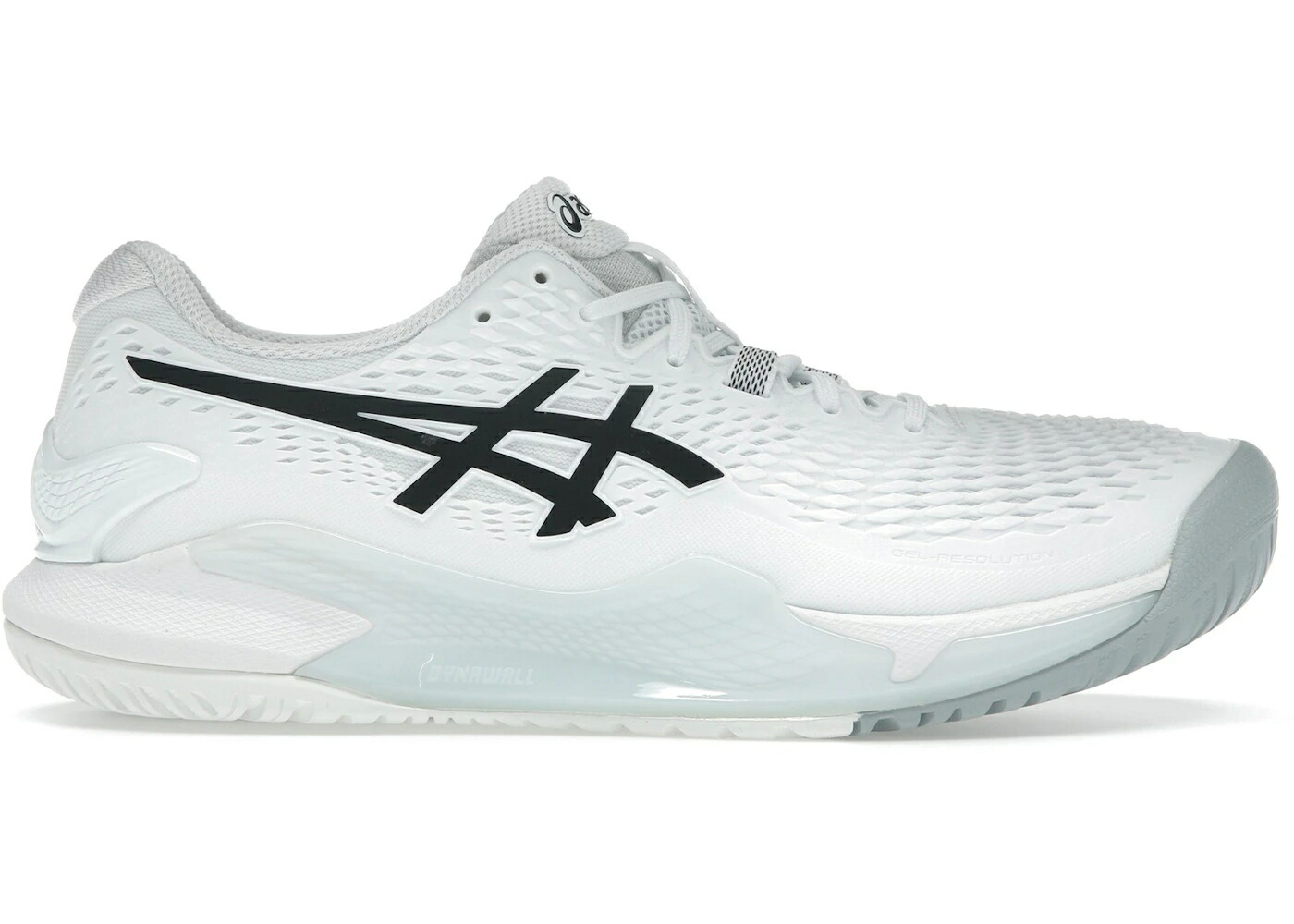 アシックス 白色 ホワイト 黒色 ブラック スニーカー メンズ ASICS GEL-RESOLUTION 9 WHITE BLACK / WHITE BLACK|スニケス