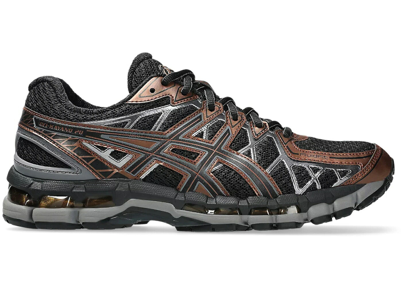 アシックス 黒色 ブラック 茶色 ブラウン スニーカー メンズ ASICS GEL-KAYANO 20 BLACK REDDISH BROWN / BLACK REDDISH BROWN