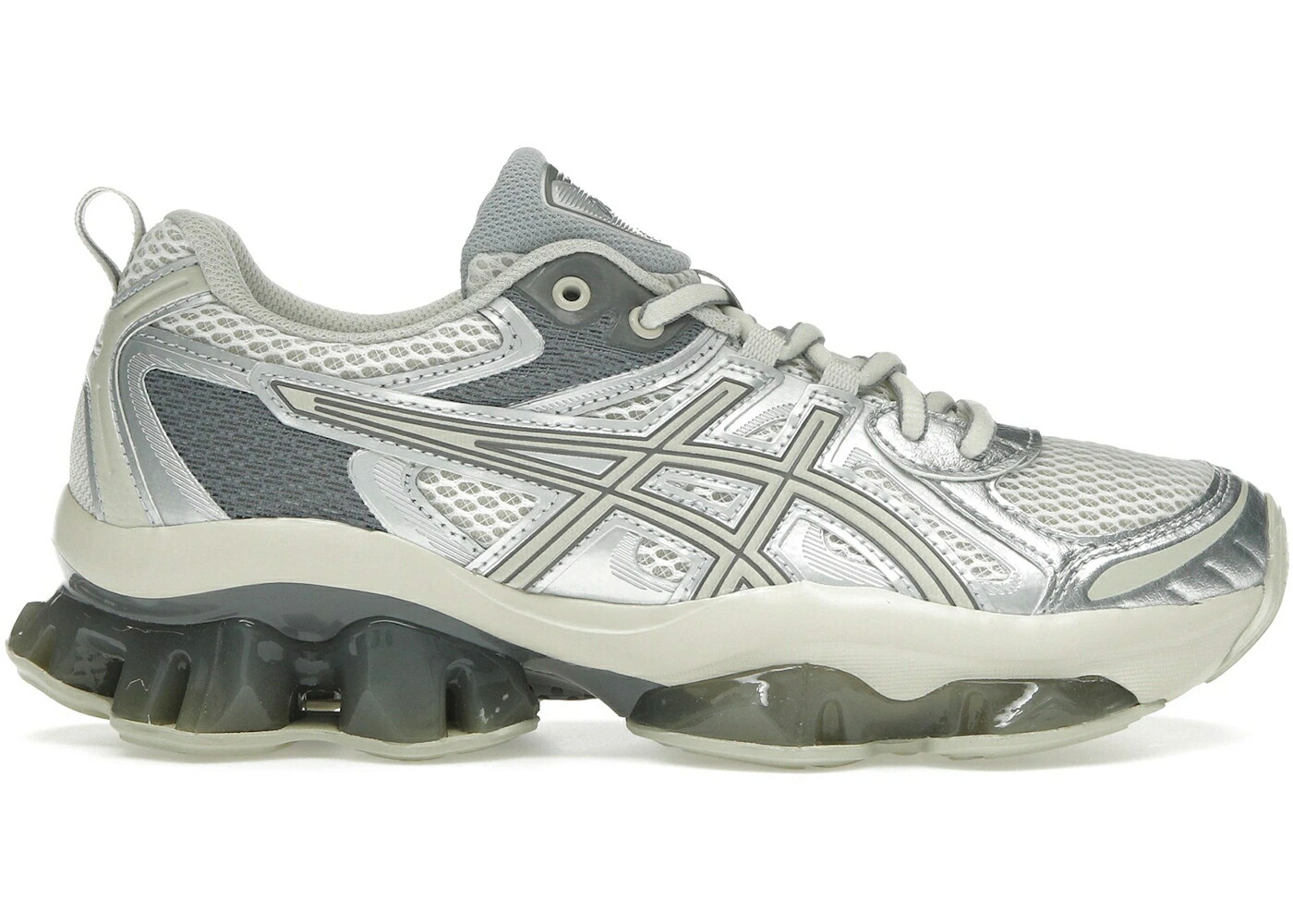 アシックス 白色 ホワイト スニーカー メンズ ASICS GEL-QUANTUM KINETIC WHITE LIGHT DUST / WHITE LIGHT DUST