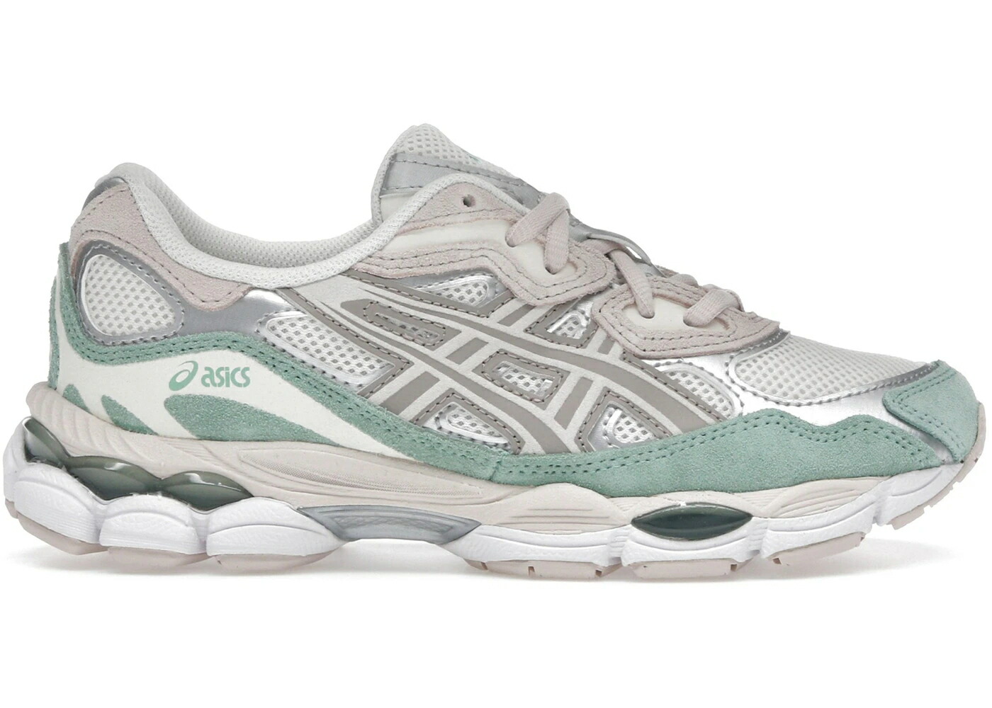 アシックス ベージュ 緑 グリーン スニーカー メンズ ASICS GEL-NYC BEIGE GREEN / BEIGE GREEN