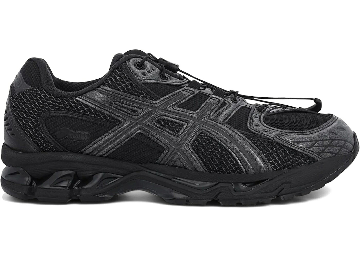 アシックス 黒いこと 黒いこと 10.1 スニーカー メンズ ASICS GEL-NIMBUS UNAFFECTED BLACK / BLACK BLACK