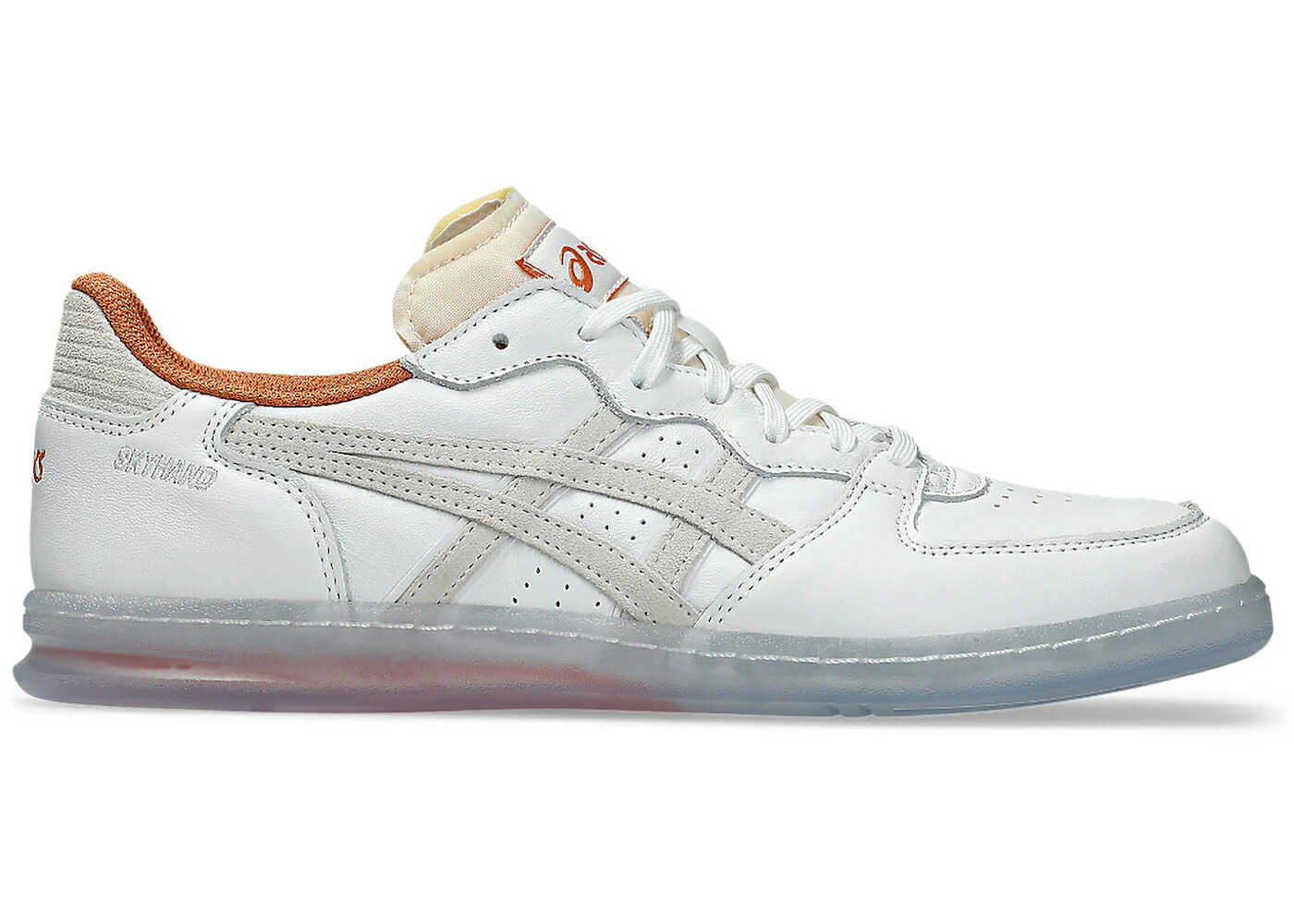 アシックス 白色 ホワイト 灰色 グレー スニーカー メンズ ASICS SKYHAND OG WHITE PIEDMONT GREY / WHITE PIEDMONT GREY|スニケス