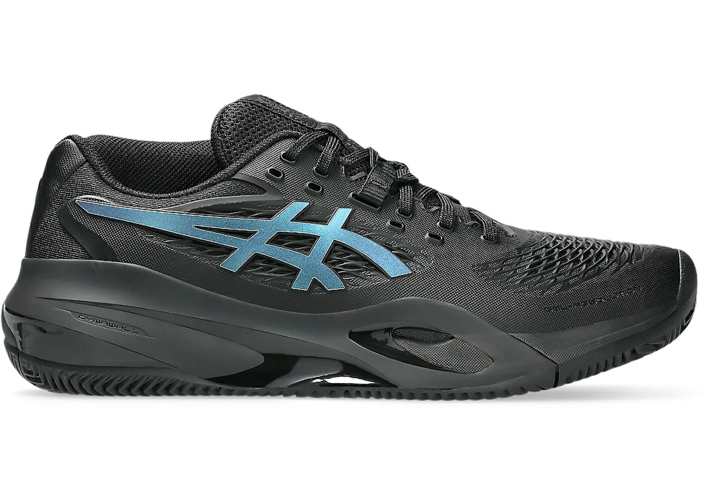 アシックス ナイト爵 活動力 黒いこと 黒いこと 青み 青色 スニーカー メンズ ASICS GEL-RESOLUTION X CLAY NIGHT ENERGY BLACK PRISM BLUE / BLACK PRISM BLUE