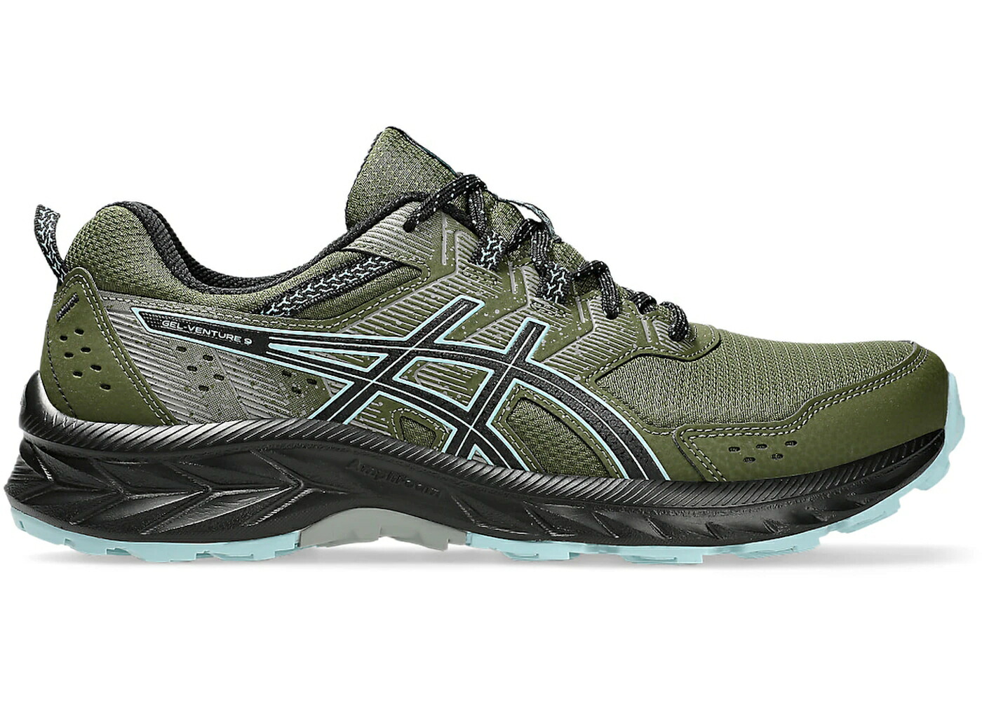 アシックス 緑 グリーン 青色 ブルー スニーカー メンズ ASICS GEL-VENTURE 9 SMOG GREEN SMOKE BLUE / SMOG GREEN SMOKE BLUE