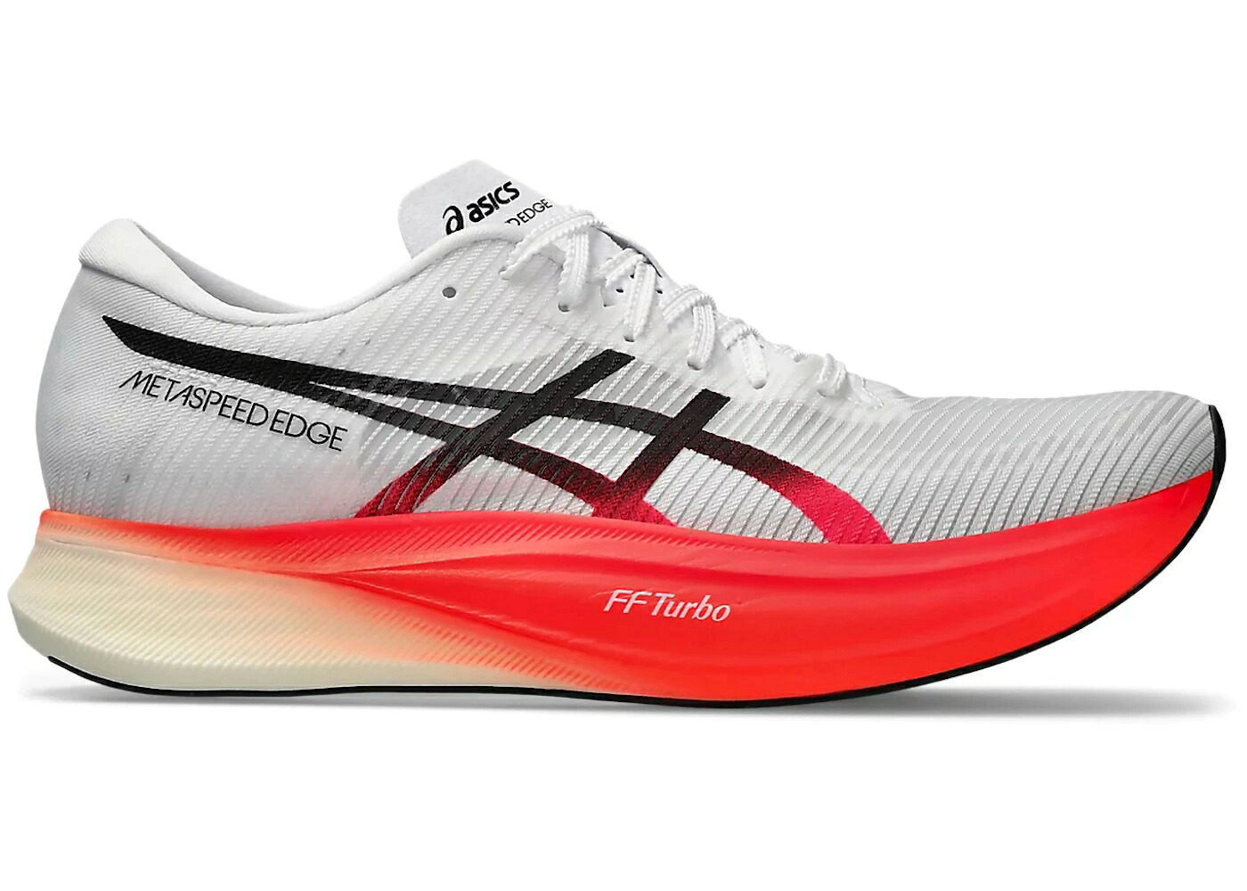 アシックス 白いこと 白いこと 赤 赤いこと 黒いこと 黒いこと EDGE+ スニーカー メンズ ASICS METASPEED WHITE SUNRISE RED / WHITE BLACK