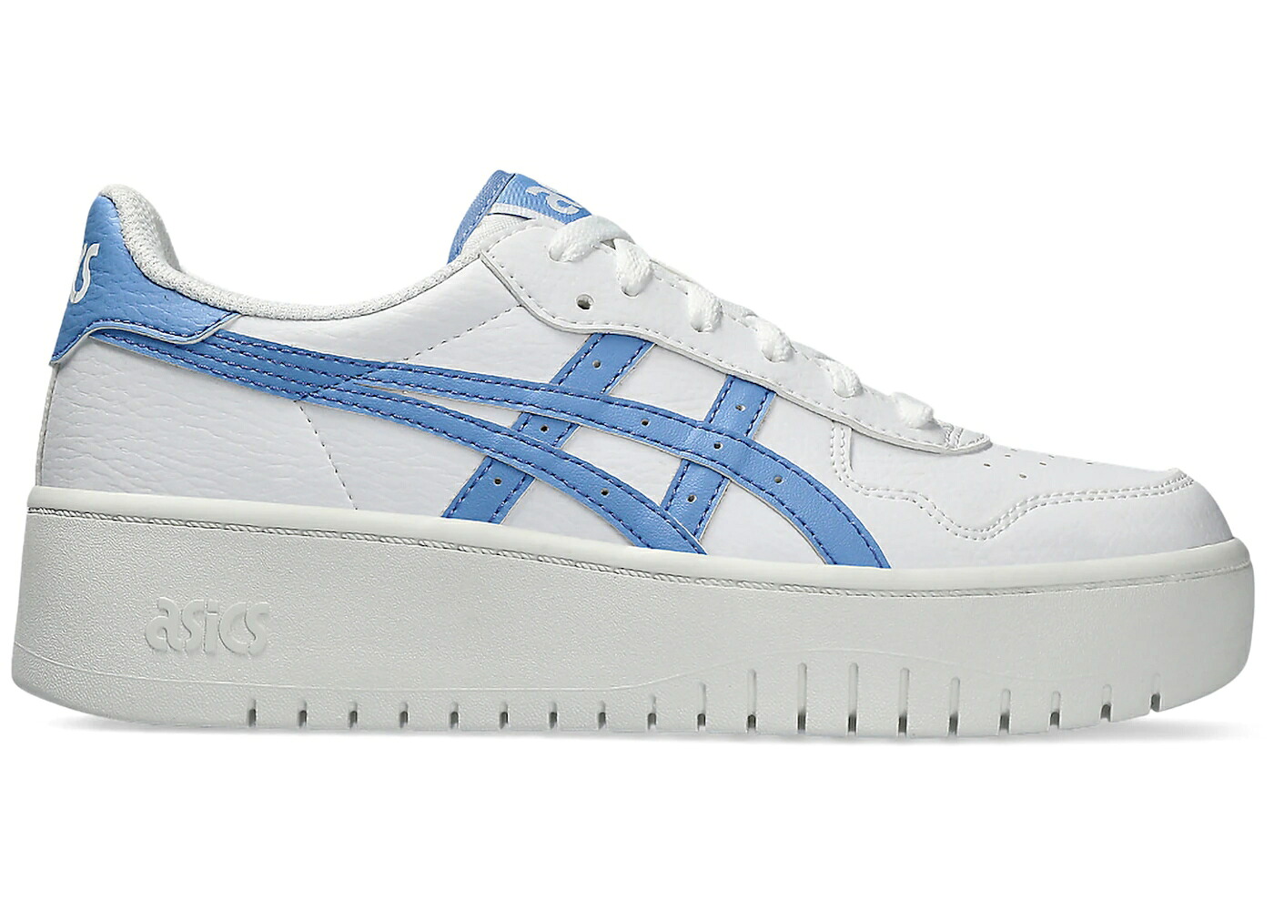 アシックス 白色 ホワイト 青色 ブルー WOMEN'S スニーカー レディース ASICS JAPAN S PF WHITE BLUE PROJECT (WOMEN'S) / WHITE BLUE PROJECT|スニケス