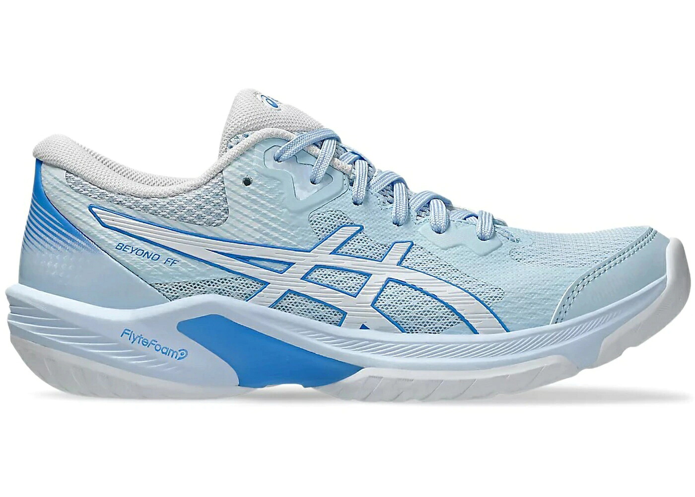 アシックス 青色 ブルー 白色 ホワイト WOMEN'S スニーカー レディース ASICS BEYOND FF LIGHT BLUE WHITE (WOMEN'S) / LIGHT BLUE WHITE|スニケス