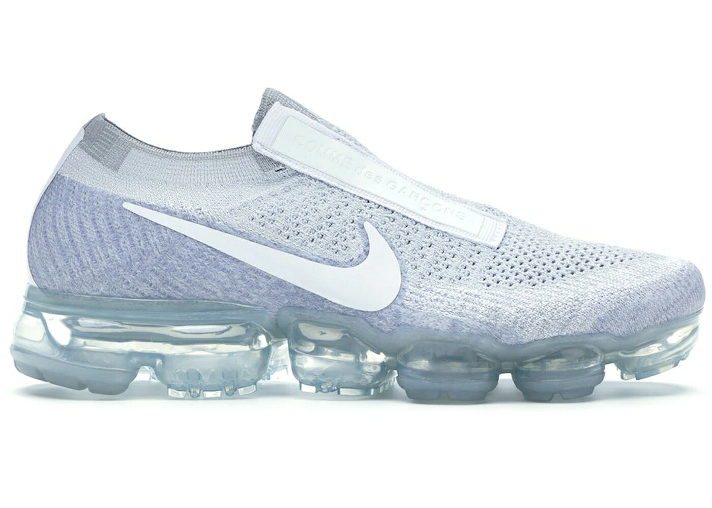 ナイキ 白いこと 白いこと 純然たる プラチナム エアヴェイパーマックス スニーカー メンズ NIKE AIR VAPORMAX CDG WHITE / WHITE PURE PLATINUM