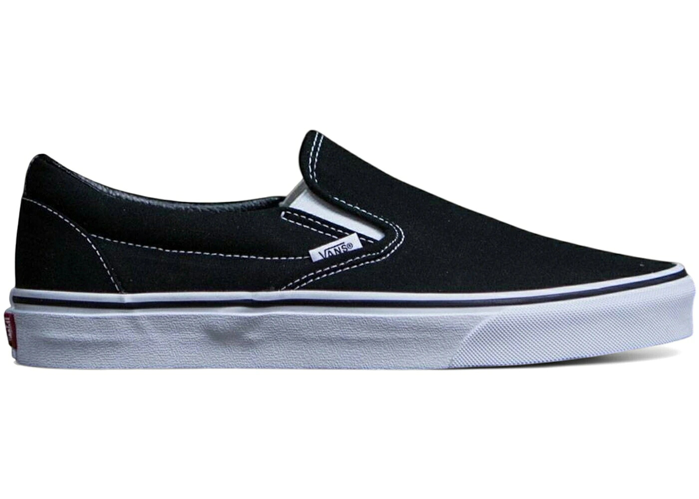 ヴァンズ バンズ 古典派音楽 スリッポン 黒いこと 黒いこと 白いこと 白いこと スニーカー メンズ VANS CLASSIC SLIP-ON BLACK WHITE / BLACK WHITE