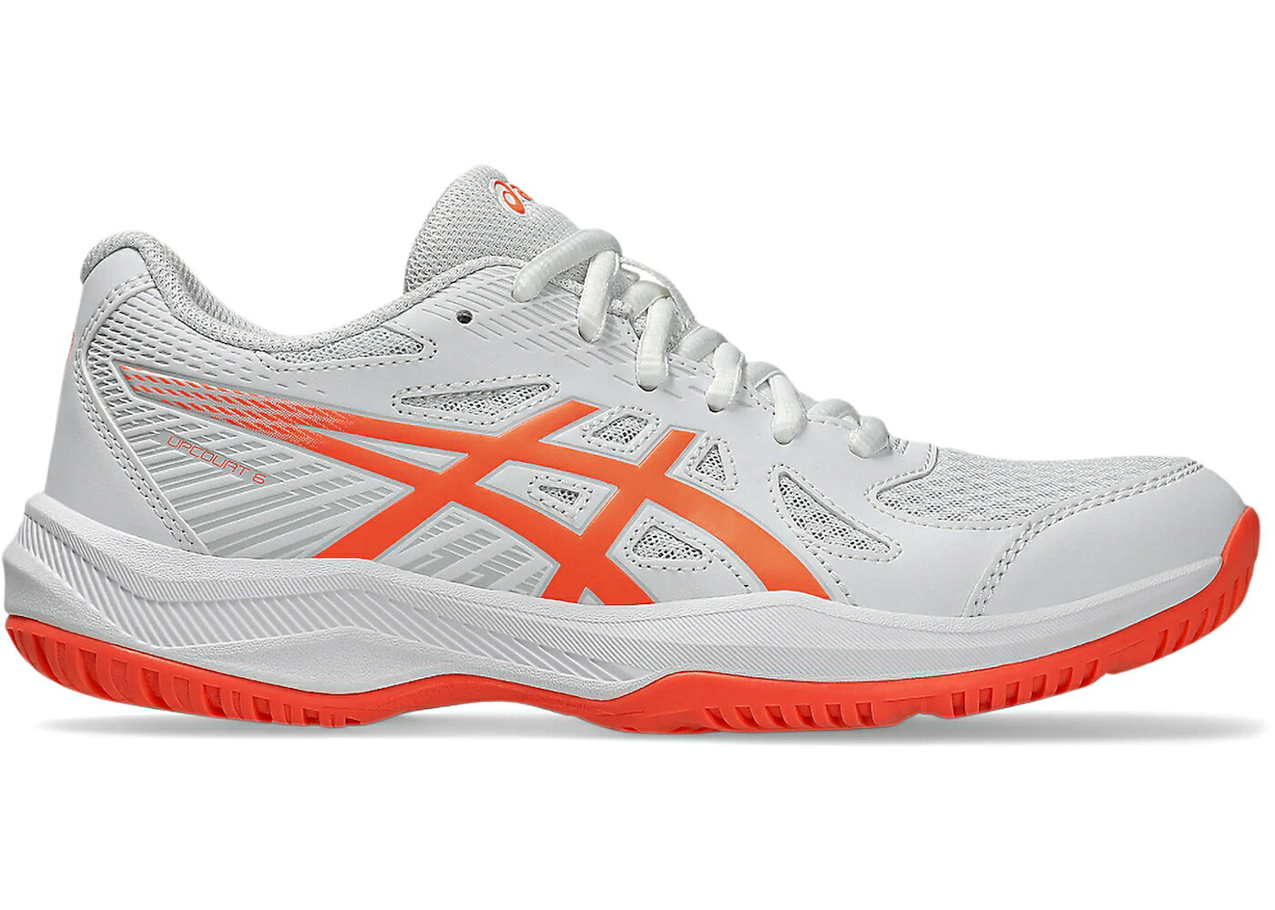 アシックス 白いこと 白いこと WOMEN\u0027S スニーカー レディース ASICS UPCOURT 6 WHITE VIVID CORAL (WOMEN\u0027S) / WHITE VIVID CORAL