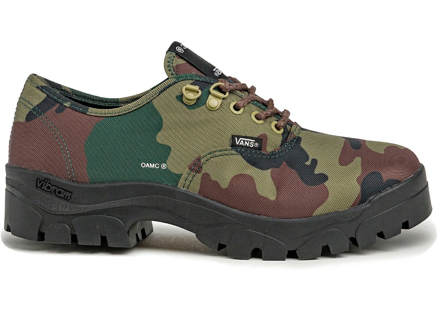 ヴァンズ バンズ オーセンティック オックスフォード ウッドランド 家鴨柄 スニーカー メンズ VANS OTW AUTHENTIC OXFORD OAMC WOODLAND CAMO / WOODLAND CAMO