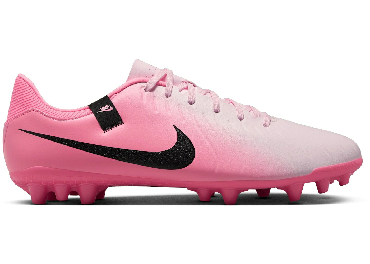 ナイキ ティエンポ 言い伝え 翰林院 サクラ色 黒いこと 黒いこと スニーカー メンズ NIKE TIEMPO LEGEND 10 ACADEMY FG PINK FOAM BLACK / PINK FOAM BLACK