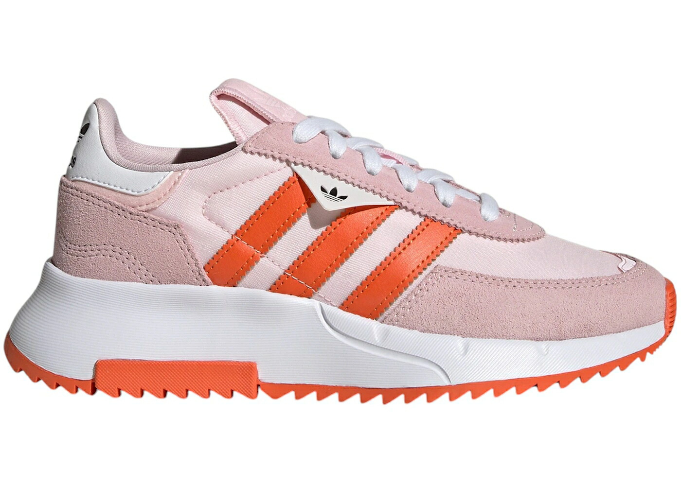 アディダス ピンク 橙 オレンジ 白色 ホワイト ジュニア キッズ ADIDAS RETROPY F2 CLEAR PINK ORANGE CLOUD WHITE (GS) / CLEAR PINK ORANGE CLOUD WHITE ベビー マタニティ スニーカー
