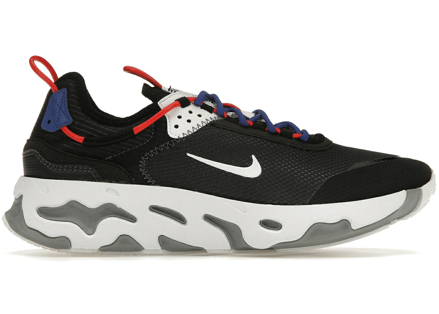 ナイキ リアクト 白色 ホワイト 黒色 ブラック スニーカー メンズ NIKE REACT LIVE ANTHRACITE / ANTHRACITE WHITE BLACK