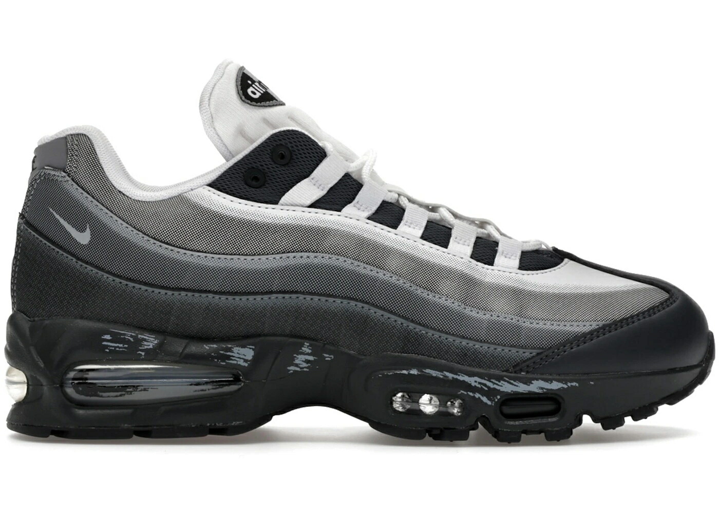 ナイキ マックス 白色 ホワイト 灰色 グレー エアマックス YUGIOH! スニーカー メンズ NIKE AIR MAX MUSCLE 95 YU-GI-OH! JONOUCHI (WITH PROMO CARD) / WHITE WOLF GREY DARK SMOKE GREY