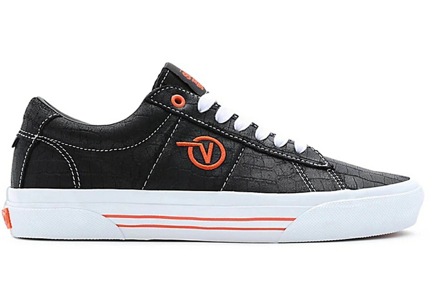 ヴァンズ バンズ 滑る テック 黒いこと 黒いこと 橙 オレンジ色 スニーカー メンズ VANS SKATE SID VCU SCI-FI FANTASY 90S DIGITAL TECH / BLACK ORANGE