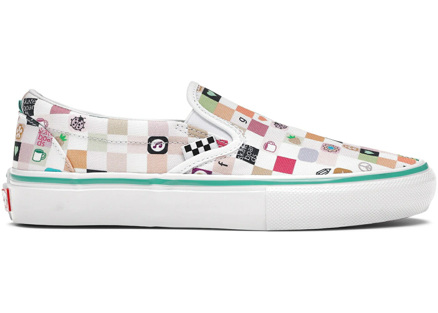 ヴァンズ バンズ スリッポン スケートボード スニーカー メンズ VANS SLIP-ON FROG SKATEBOARDS / MULTICOLOR MULTICOLOR 21,316円