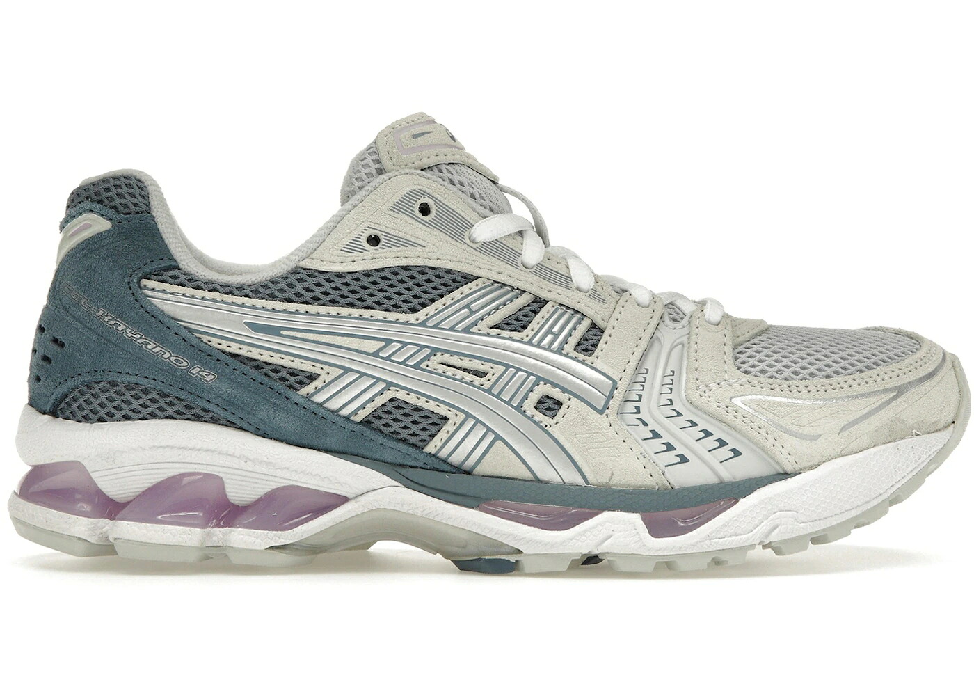 アシックス 灰色 グレー ピュア 銀色 シルバー WOMEN'S スニーカー レディース ASICS GEL-KAYANO 14 GLACIER GREY LILAC (WOMEN'S) / GLACIER GREY PURE SILVER