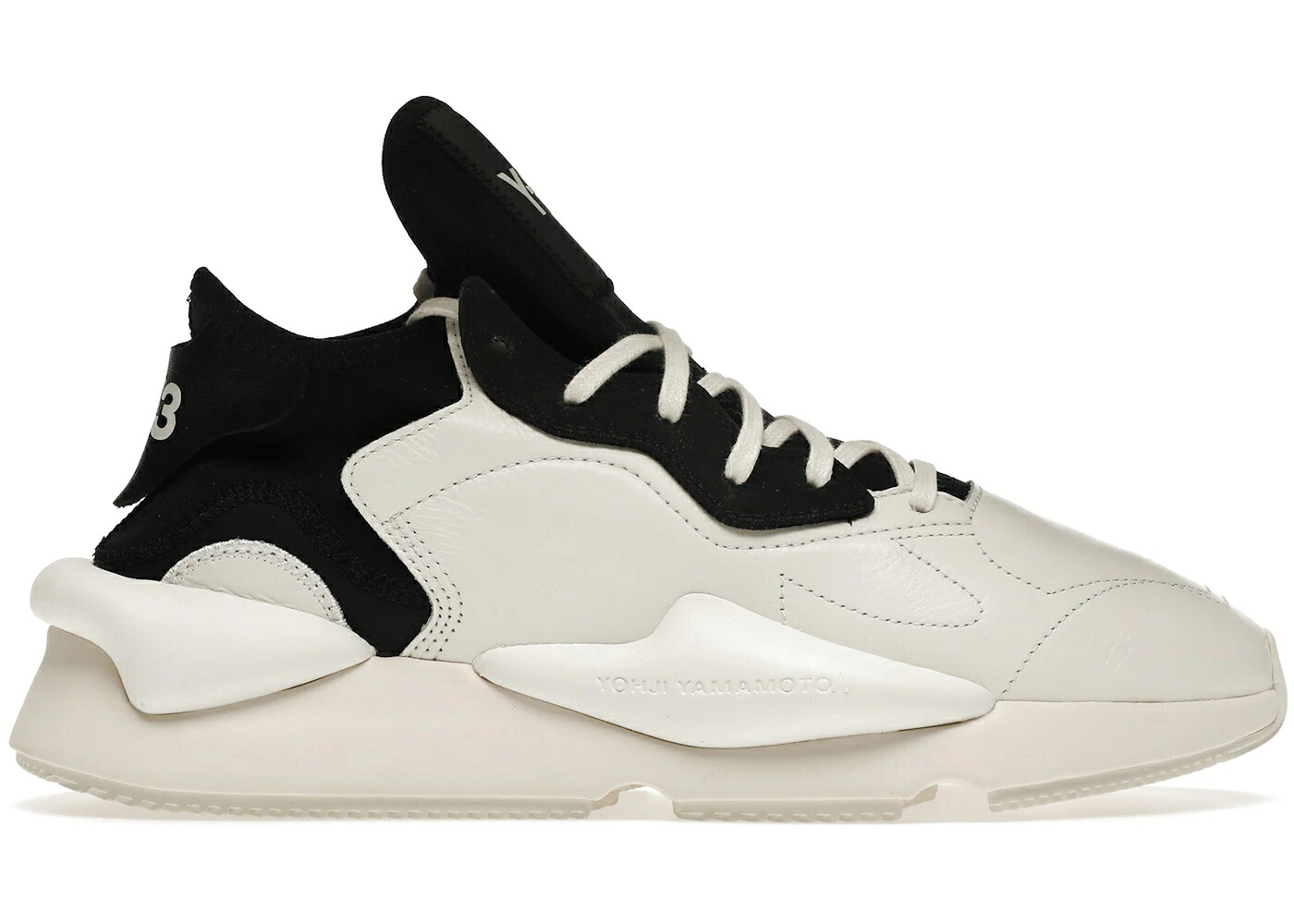 アディダス 白色 ホワイト 黒色 ブラック コア スニーカー メンズ ADIDAS Y-3 KAIWA WHITE BLACK / CORE WHITE OFF WHITE BLACK