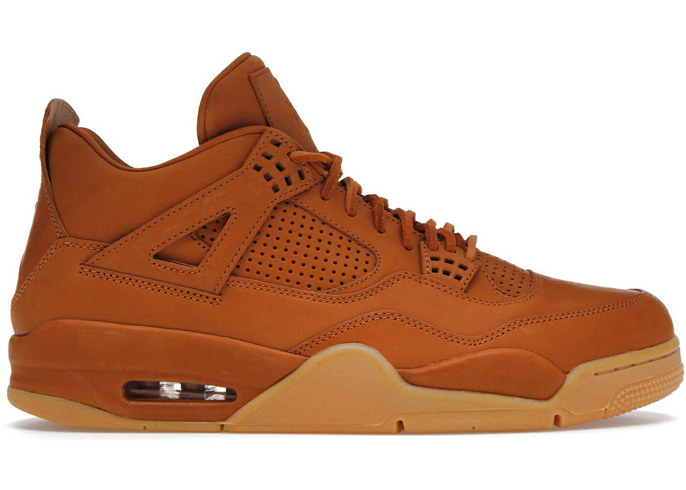 ナイキ ジョーダン ウィート 黄色 イエロー スニーカー メンズ JORDAN 4 RETRO GINGER WHEAT / GINGER GUM YELLOW