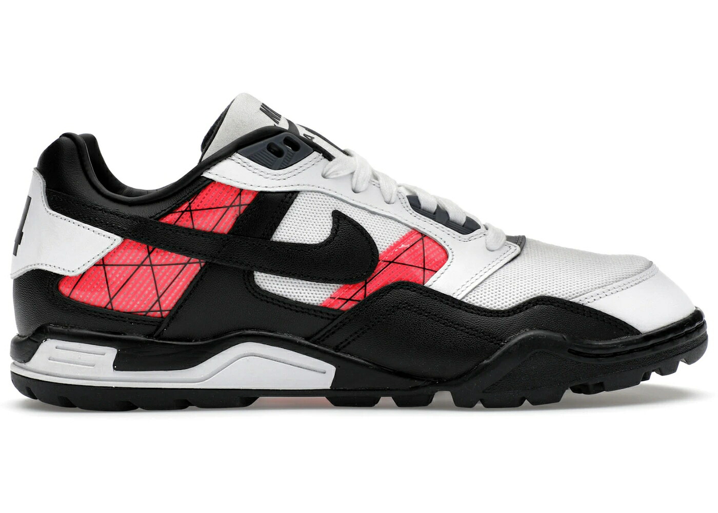 ナイキ ターフ 白色 ホワイト 赤 レッド 黒色 ブラック スニーカー メンズ NIKE AIR BO TURF WHITE SOLAR RED / WHITE SOLAR RED BLACK