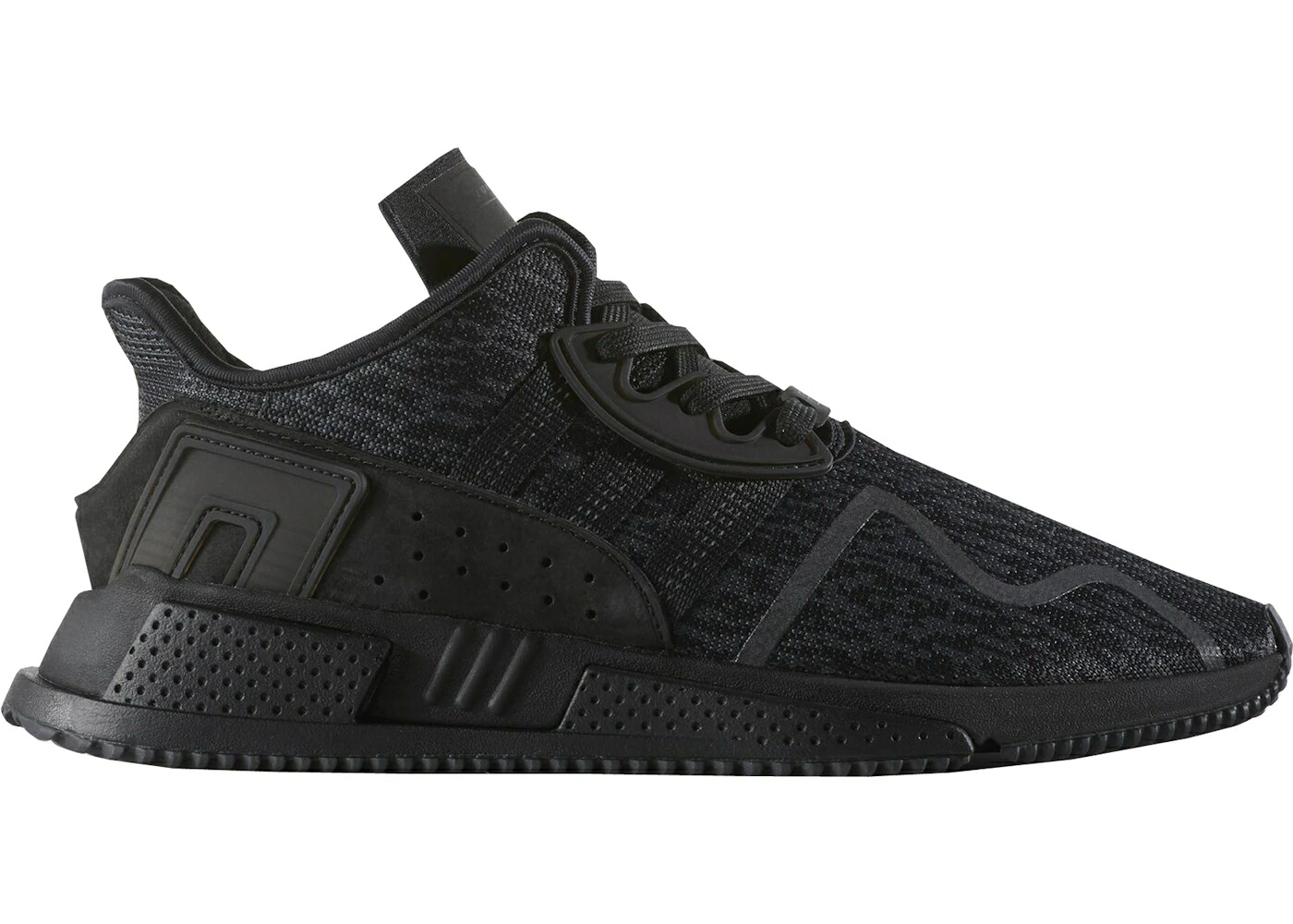 アディダス 黒いこと 黒いこと 中核グループ スニーカー メンズ ADIDAS EQT CUSHION ADV TRIPLE BLACK / CORE BLACK CORE BLACK CORE BLACK