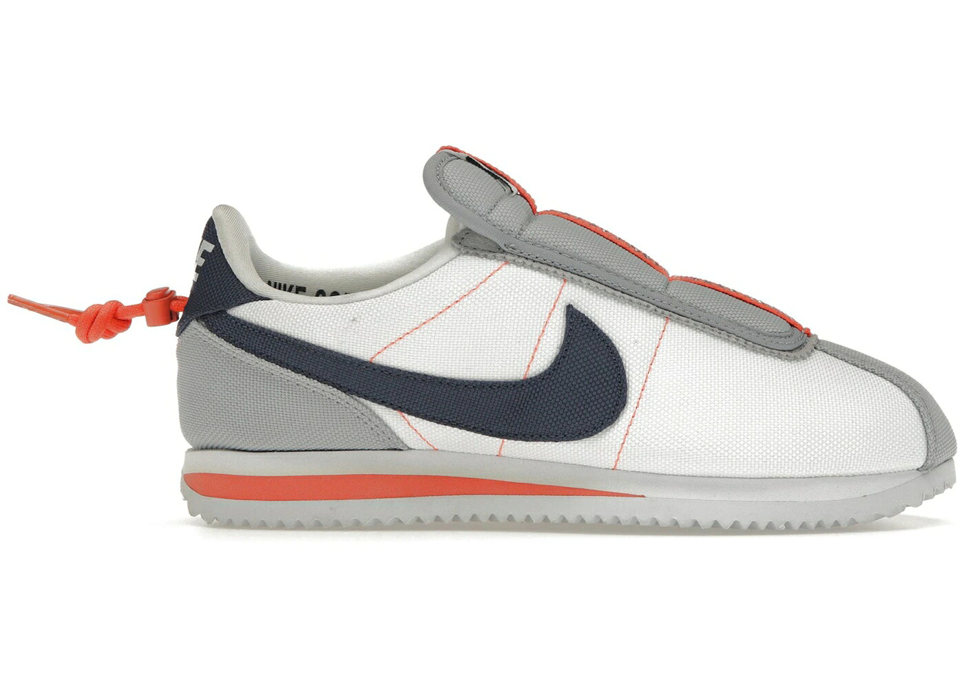 ナイキ コルテッツ 白いこと 白いこと サンダー 青味 青み 薄墨色 薄墨色 スニーカー メンズ NIKE CORTEZ ベーシック SLIP KENDRICK LAMAR WHITE / WHITE THUNDER BLUE WOLF GREY