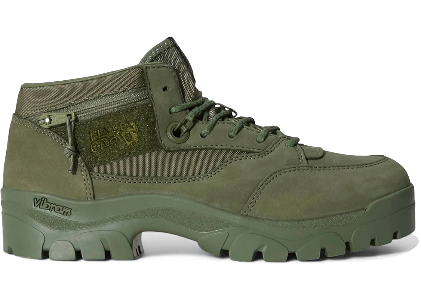 ヴァンズ バンズ 二分の一 ブーツ オリーブ 緑 緑であること ハーフキャブ スニーカー メンズ VANS OTW HALF CAB SP BOOT OAMC OLIVE GREEN / OLIVE GREEN