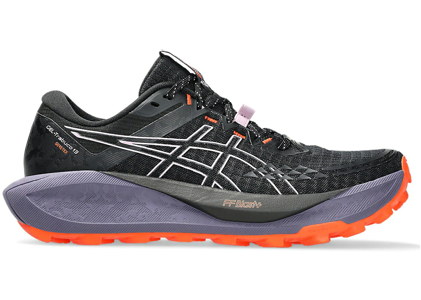 アシックス サーティーン ゴアテックス 黒色 ブラック WOMEN'S スニーカー レディース ASICS GEL-TRABUCO 13 GORE-TEX BLACK LIGHT UBE (WOMEN'S) / BLACK LIGHT UBE｜スニケス 43,420円