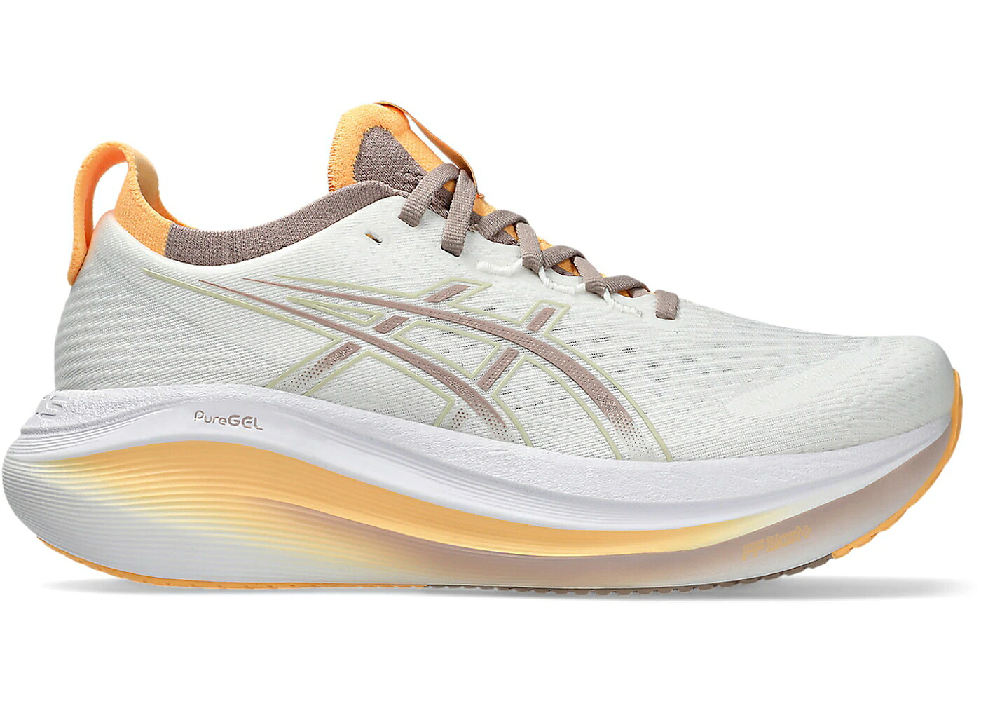 アシックス 白いこと 白いこと WOMEN\u0027S スニーカー レディース ASICS GEL-NIMBUS 27 WHITE FAWN (WOMEN\u0027S) / WHITE FAWN