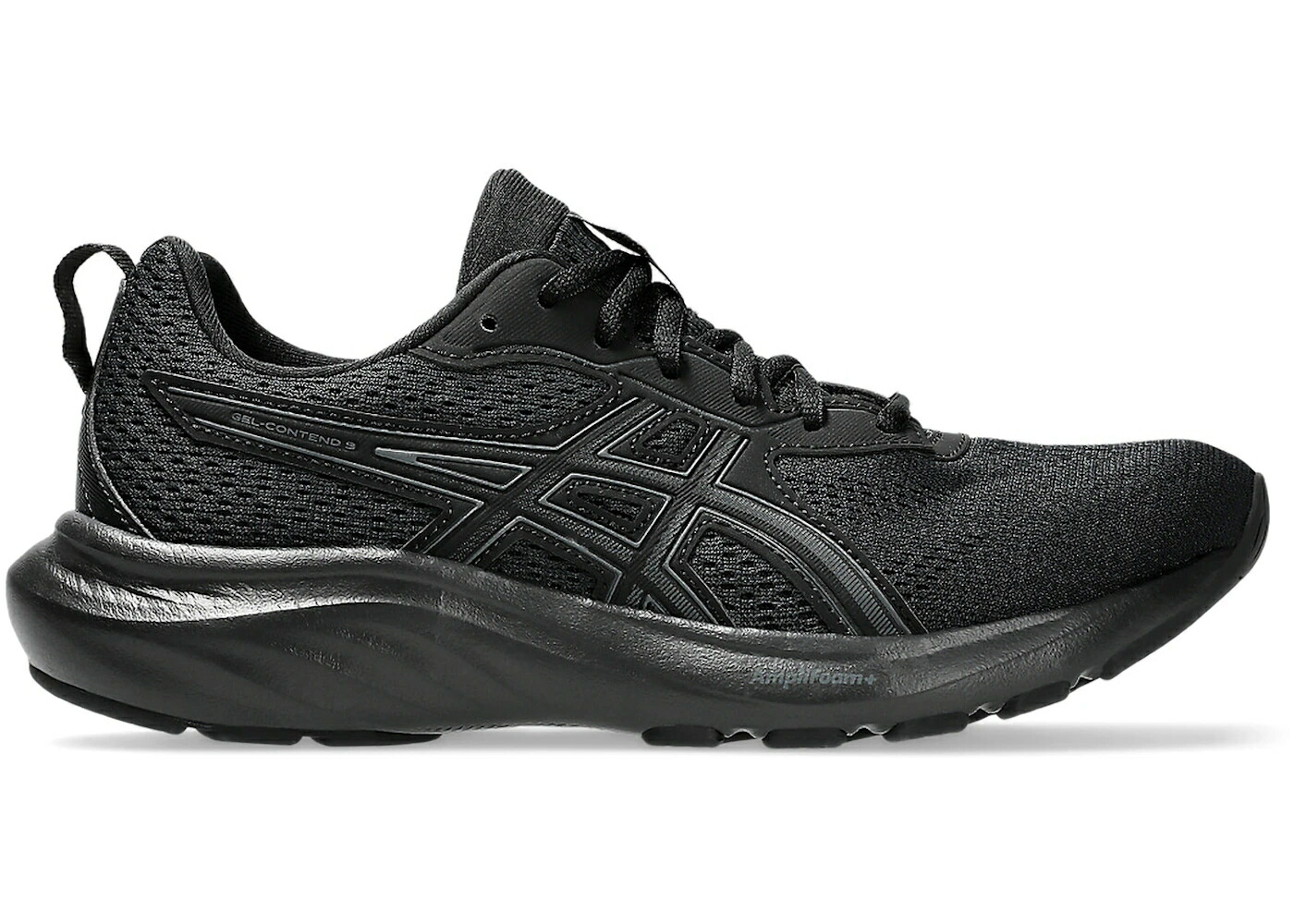 アシックス 黒色 ブラック 灰色 グレー WOMEN'S スニーカー レディース ASICS GEL-CONTEND 9 BLACK GRAPHITE GREY (WOMEN'S) / BLACK GRAPHITE GREY