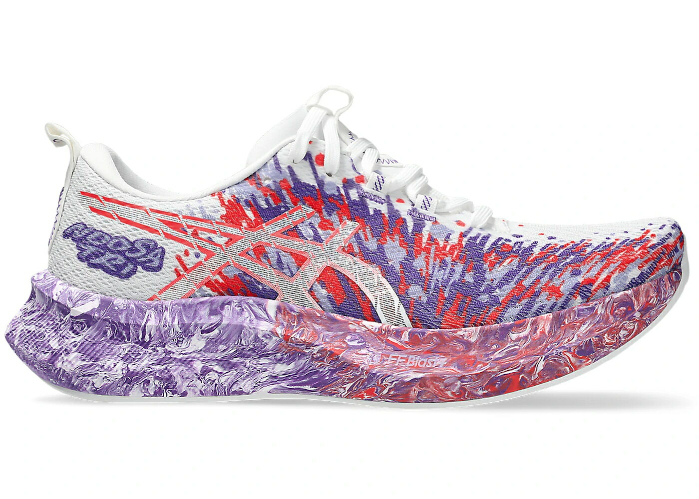 アシックス 白いこと 白いこと 紫 パープル WOMEN\u0027S スニーカー レディース ASICS NOOSA TRI 16 WHITE EDO PURPLE (WOMEN\u0027S) / WHITE EDO PURPLE 靴-レディース靴-スニーカー