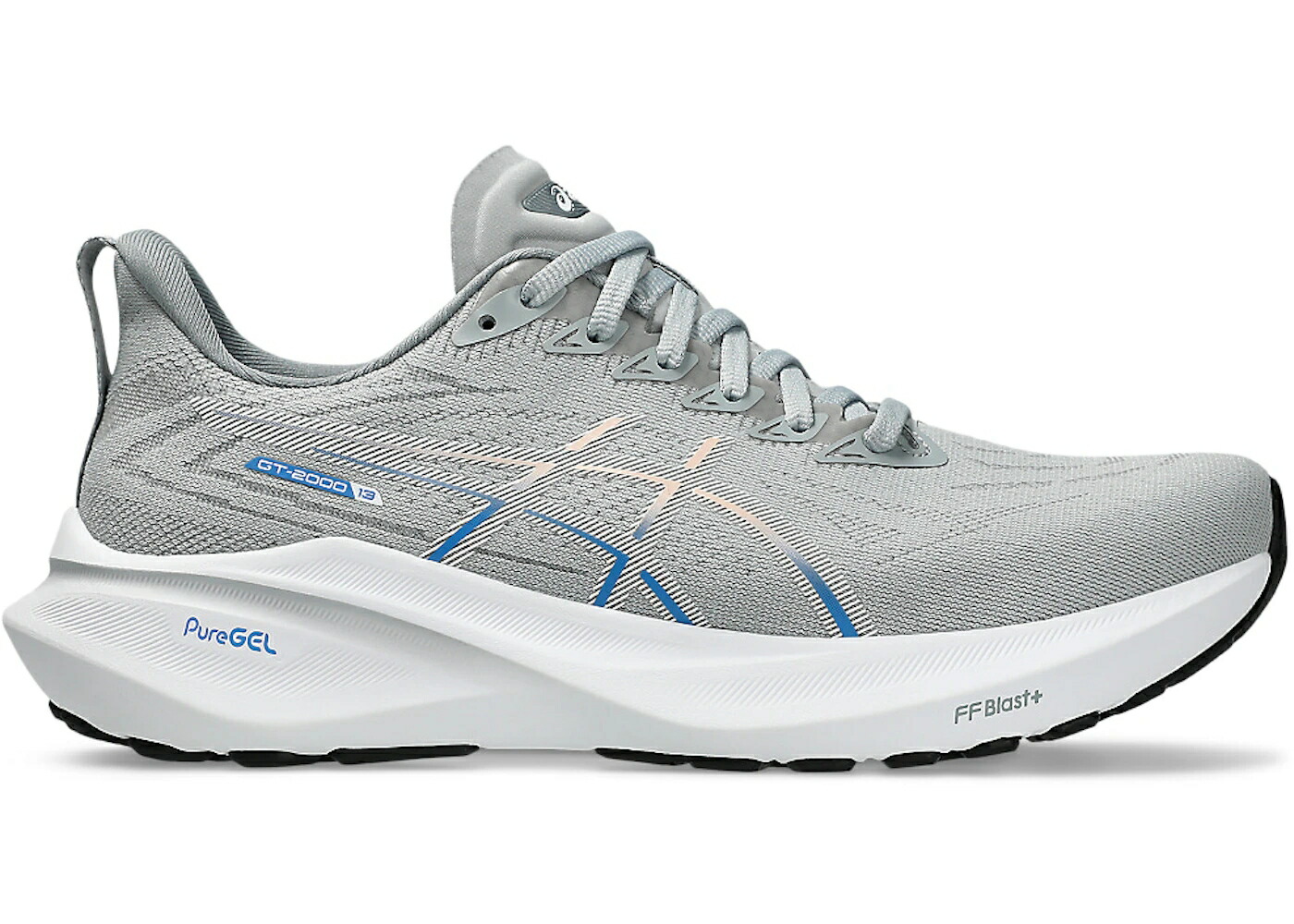 アシックス サーティーン 灰色 グレー 白色 ホワイト WOMEN'S スニーカー レディース ASICS GT-2000 13 PIEDMONT GREY WHITE (WOMEN'S) / PIEDMONT GREY WHITE|スニケス