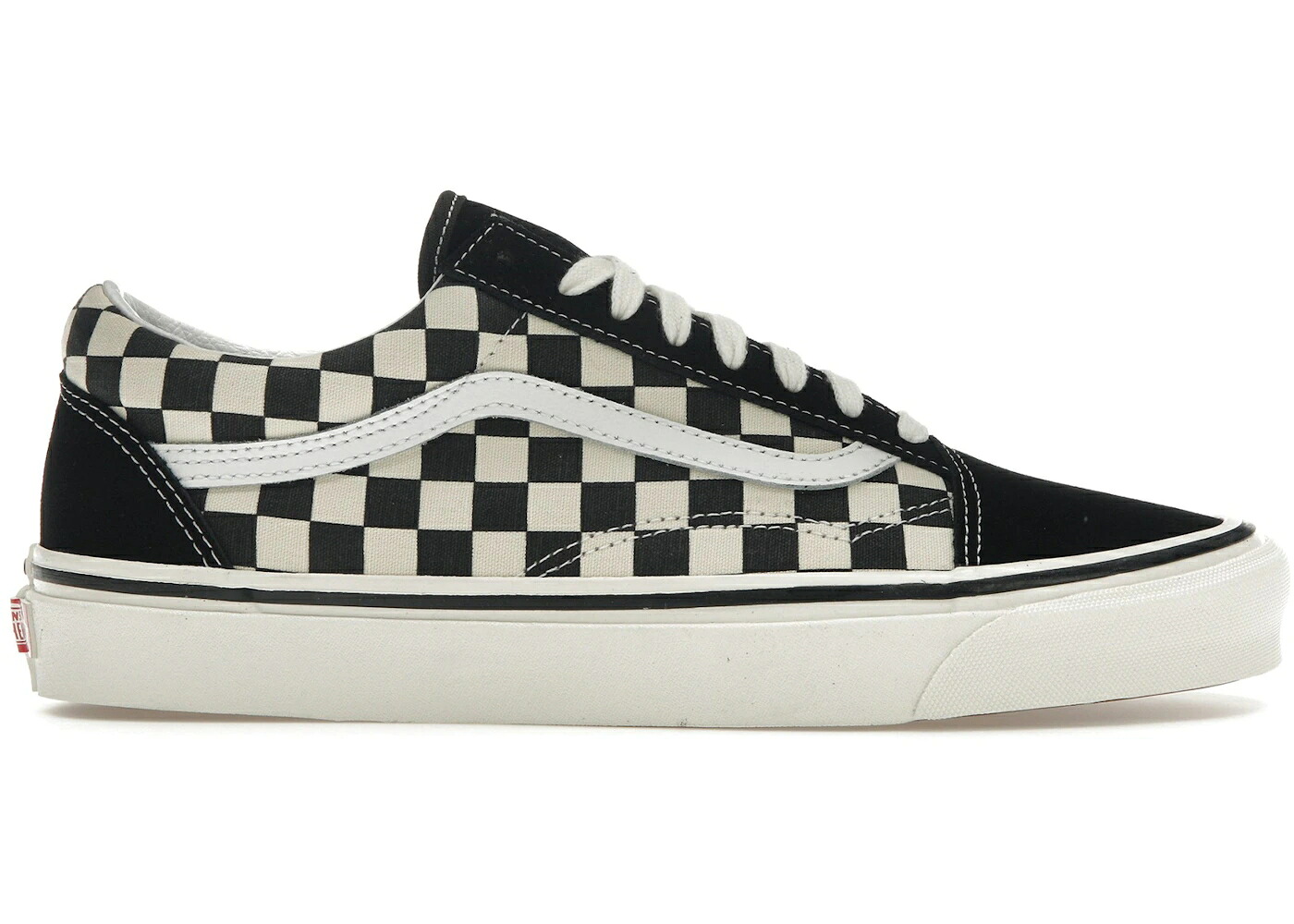 ヴァンズ バンズ アナハイム ファクトリー 黒色 ブラック 白色 ホワイト オールドスクール スニーカー メンズ VANS OLD SKOOL 36 DX ANAHEIM FACTORY BLACK WHITE CHECKERBOARD / BLACK CHECKERBOARD|スニケス