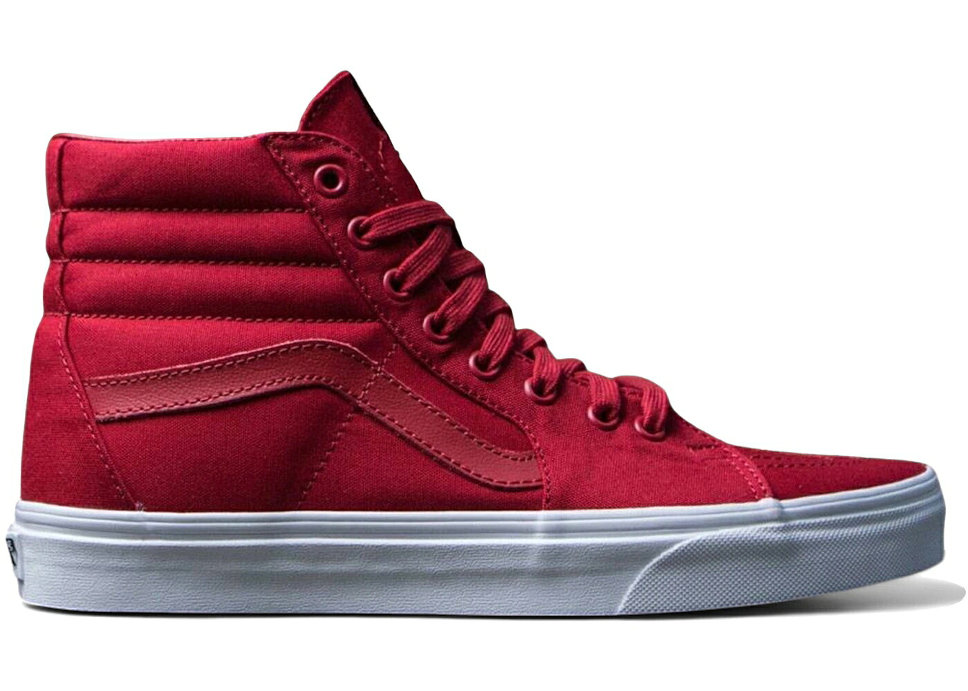 ヴァンズ バンズ 滑るご機嫌 スニーカー メンズ VANS SK8-HI MONO CANVAS CHILI PEPPER / CHILI PEPPER