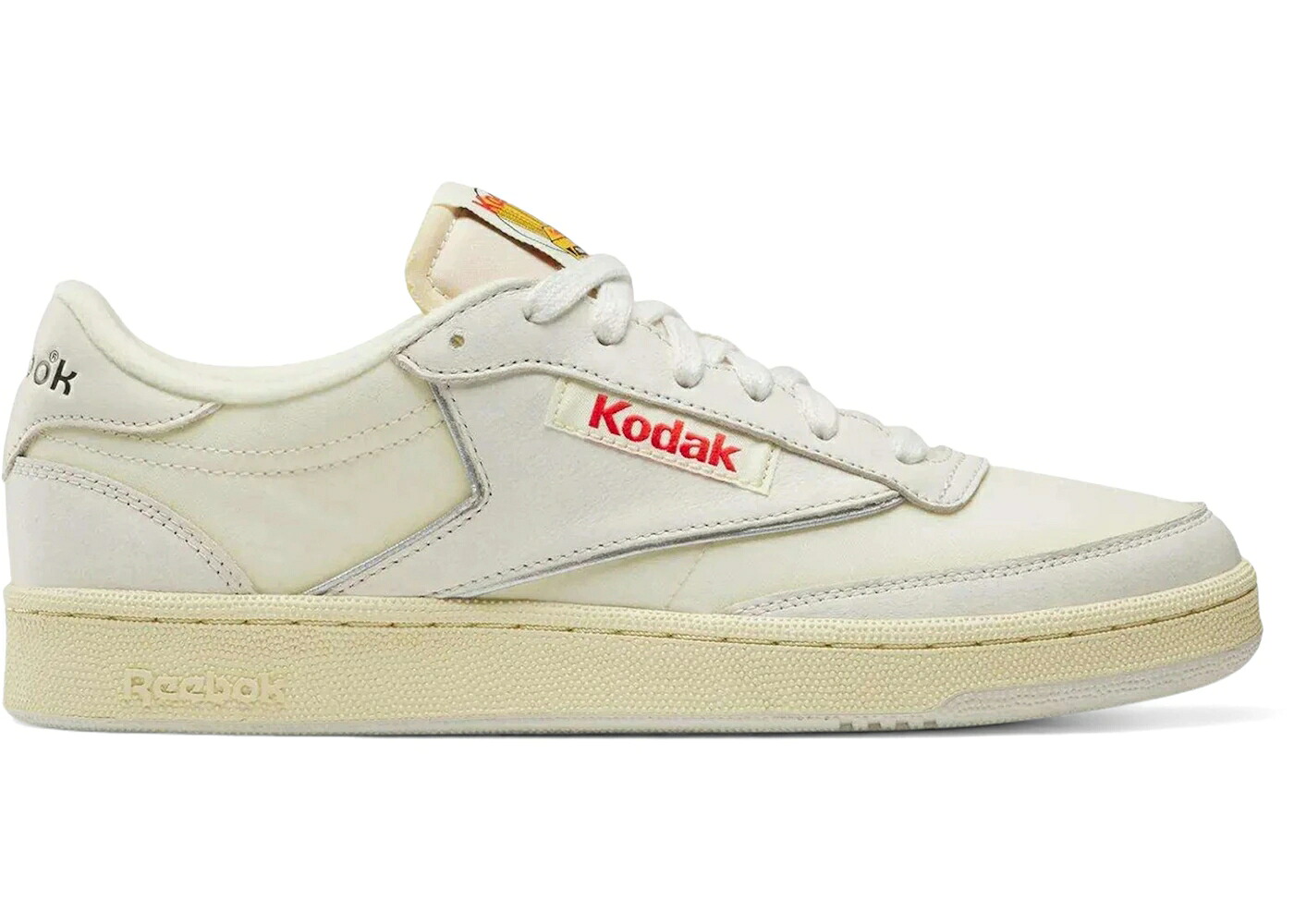 リーボック 野球クラブ 皮膚軟化剤 赤 赤いこと スニーカー メンズ REEBOK CLUB C 85 KODAK CHALK CREAM / CHALK CREAM RED