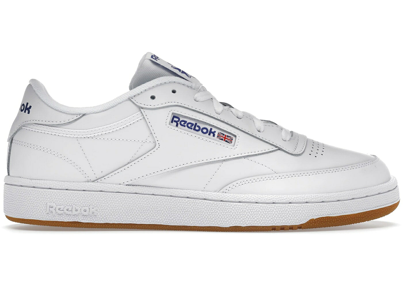 リーボック 野球クラブ 白いこと 白いこと スニーカー メンズ REEBOK CLUB C 85 WHITE GUM / WHITE ROYAL GUM