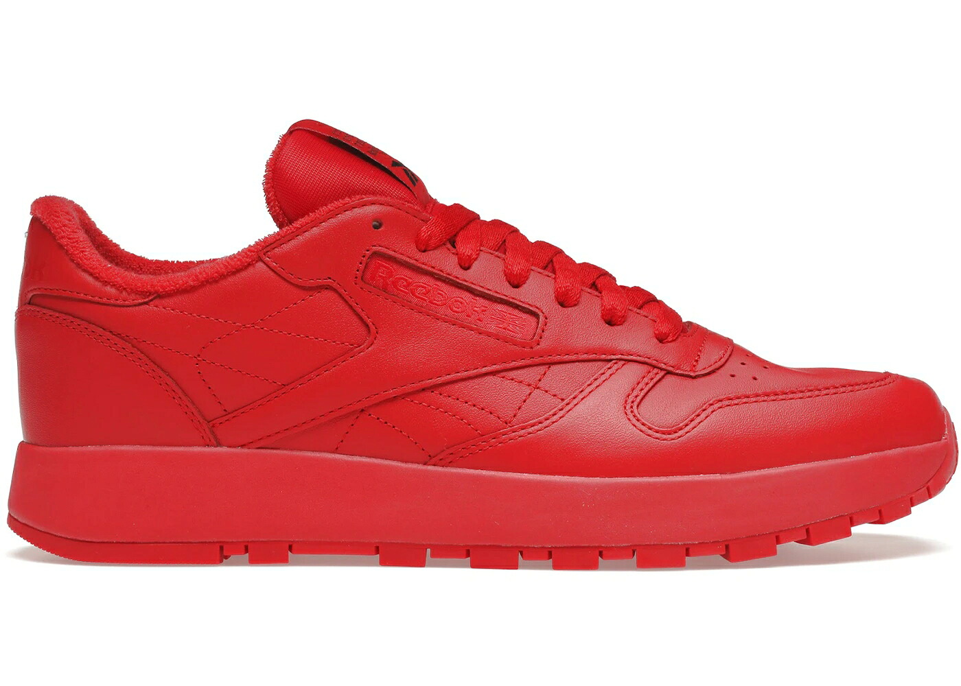 リーボック クラシック レザー 赤 レッド 白色 ホワイト 黒色 ブラック スニーカー メンズ REEBOK CLASSIC LEATHER TABI MAISON MARGIELA VECTOR RED / VECTOR RED WHITE BLACK|スニケス