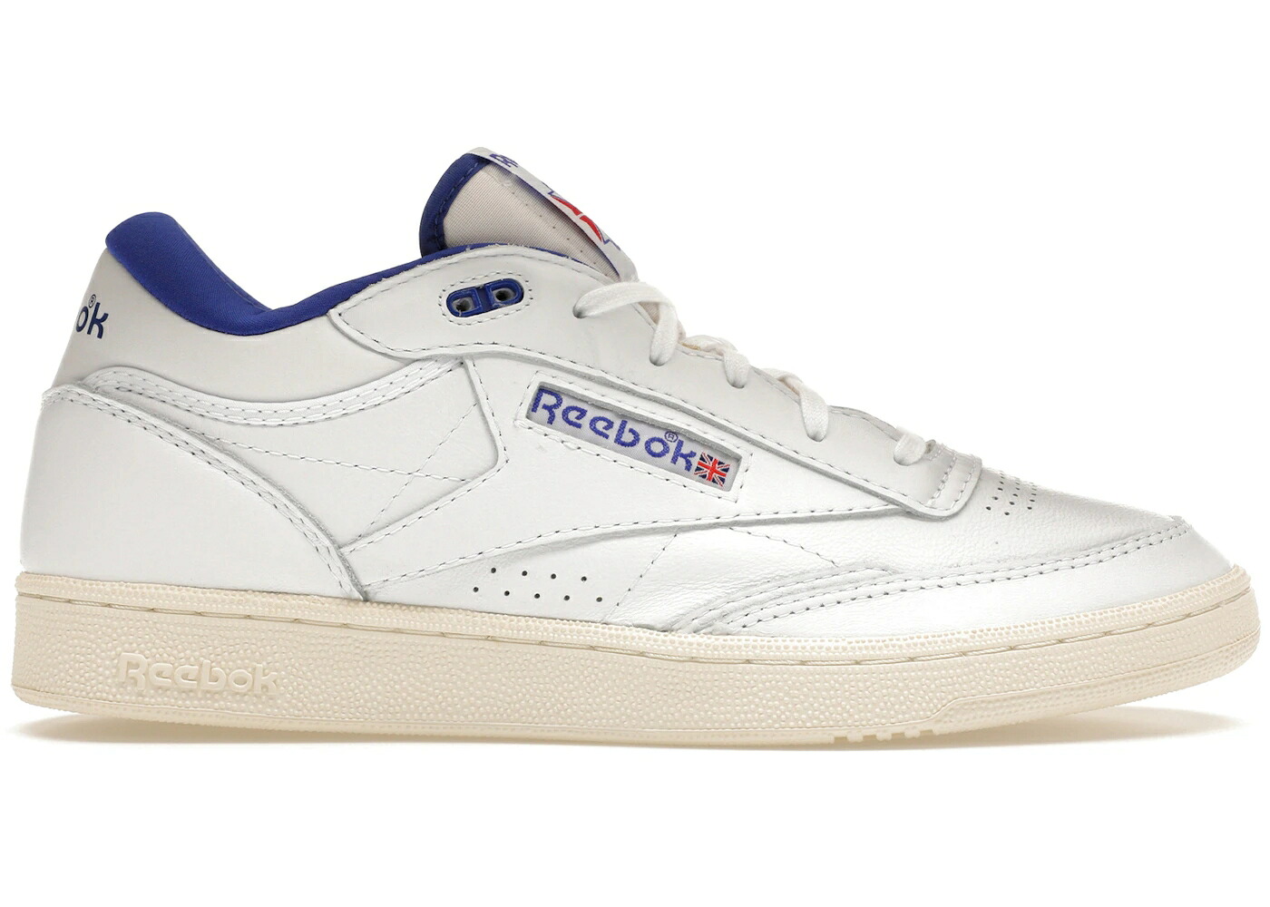 リーボック 野球クラブ ミッド ビンテージ ヴィンテージ 白いこと 白いこと スニーカー メンズ REEBOK CLUB C MID II VINTAGE WHITE BRIGHT COBALT / CLOUD WHITE BRIGHT COBALT